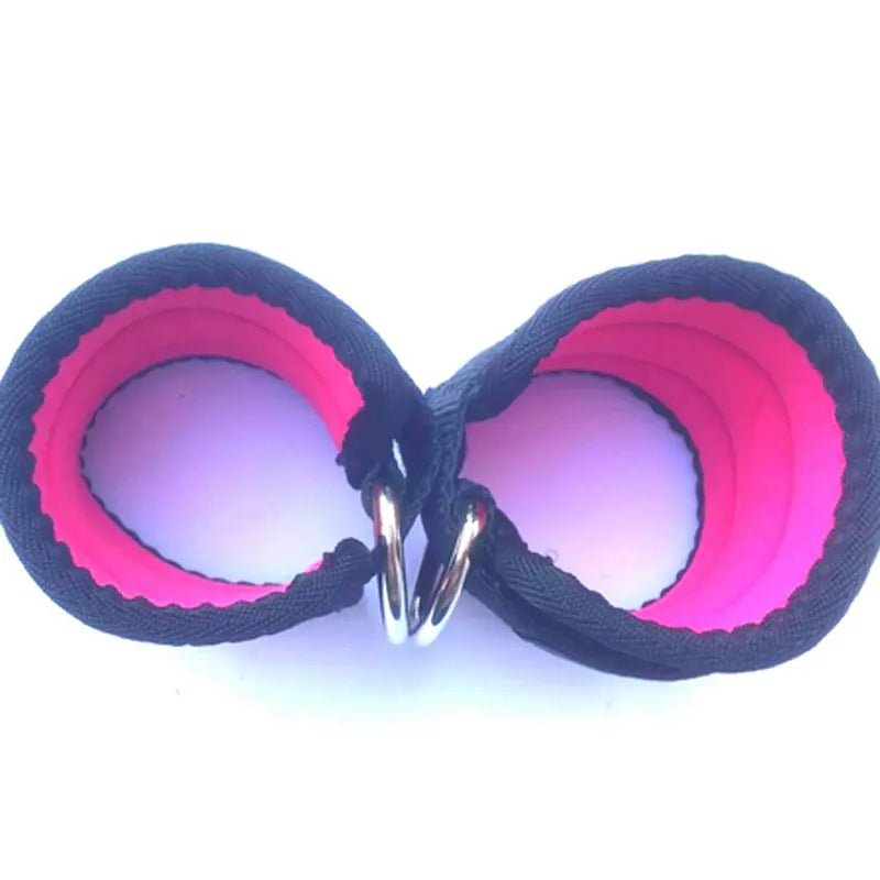 D Ring Ankle Anchor Belt for Gym Cable Workouts